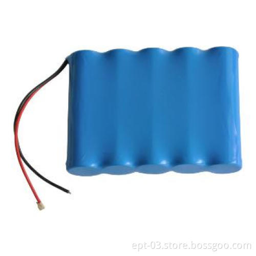 7.4V 2600mAh rechargeable lithium ion battery